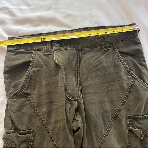 Speed and Strength Dogs of War Green Motorcycle Pants Armored Knees 32x32 - Picture 14 of 16